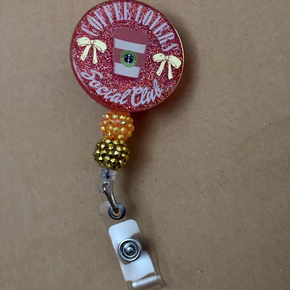 Simply Southern Coffee Lovers Badge Reel
